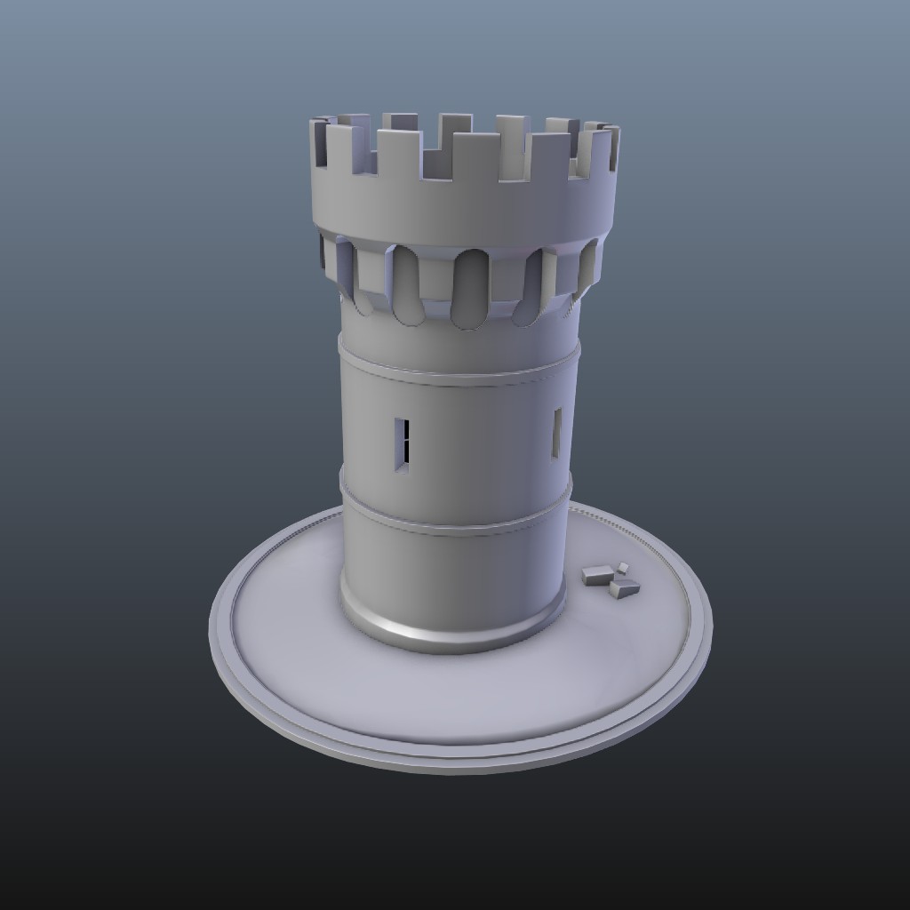 Medieval castle tower preview image 2